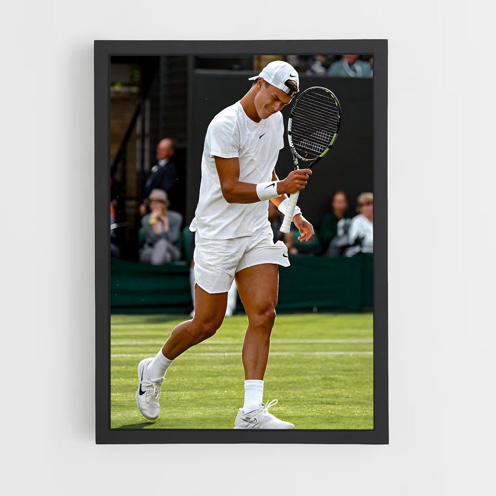 Poster Holger rune vivantes – affiche Tennis (vue 2)